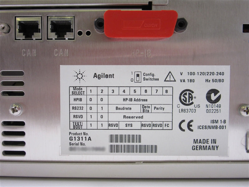 Agilent 1100 HPLC G1311A Quat Pump