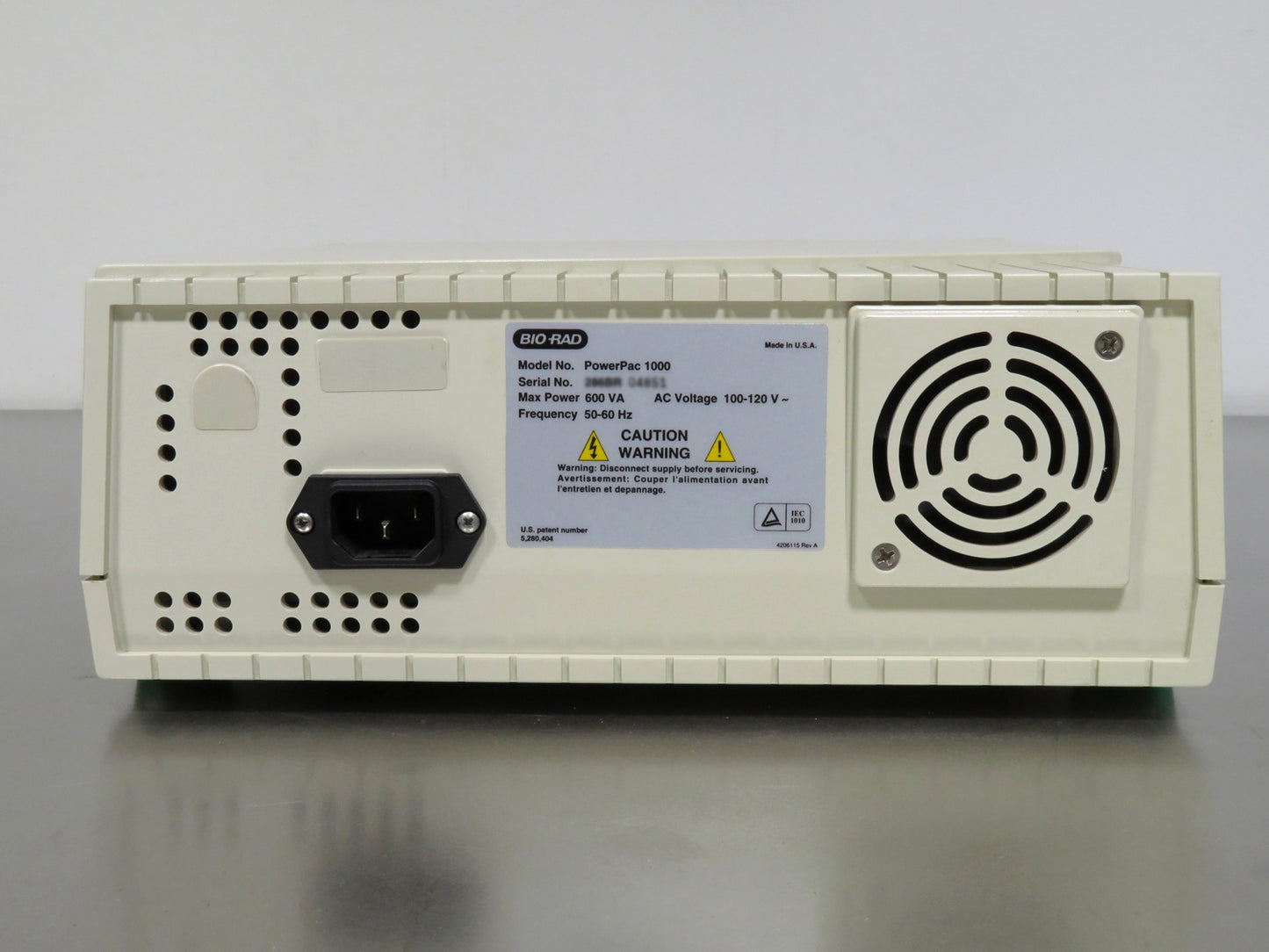 Biorad PowerPac 1000 Electrophoresis Power Supply