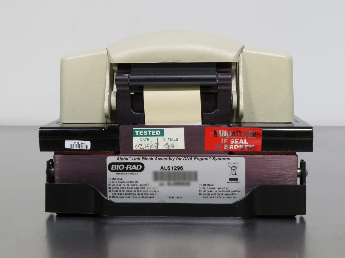 BioRad ALS-1296 96 Well Alpha Block
