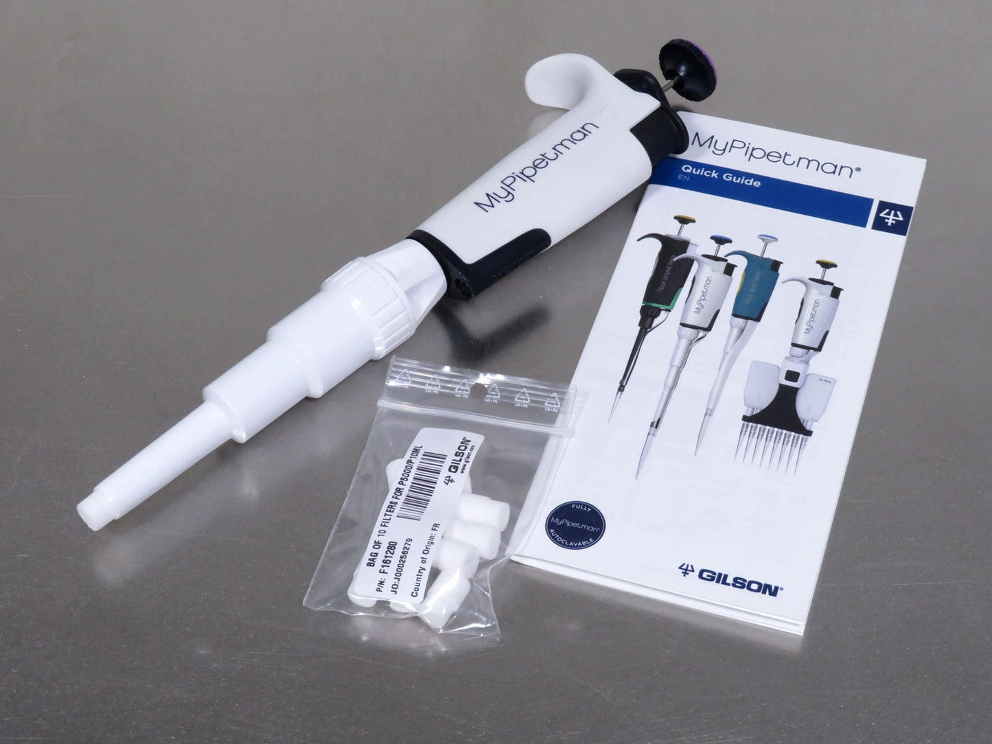 Gilson MyPIPETMAN Select P5000, 500-5000 uL Pipette