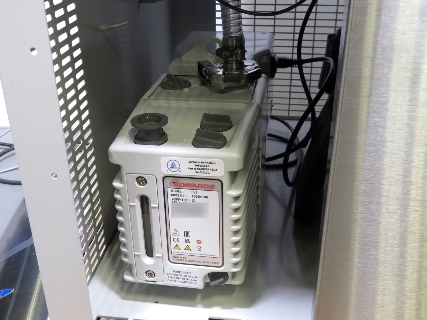 Labconco FreeZone 12L -84C Console Freeze Dryer System, PTFE Coated, 230V