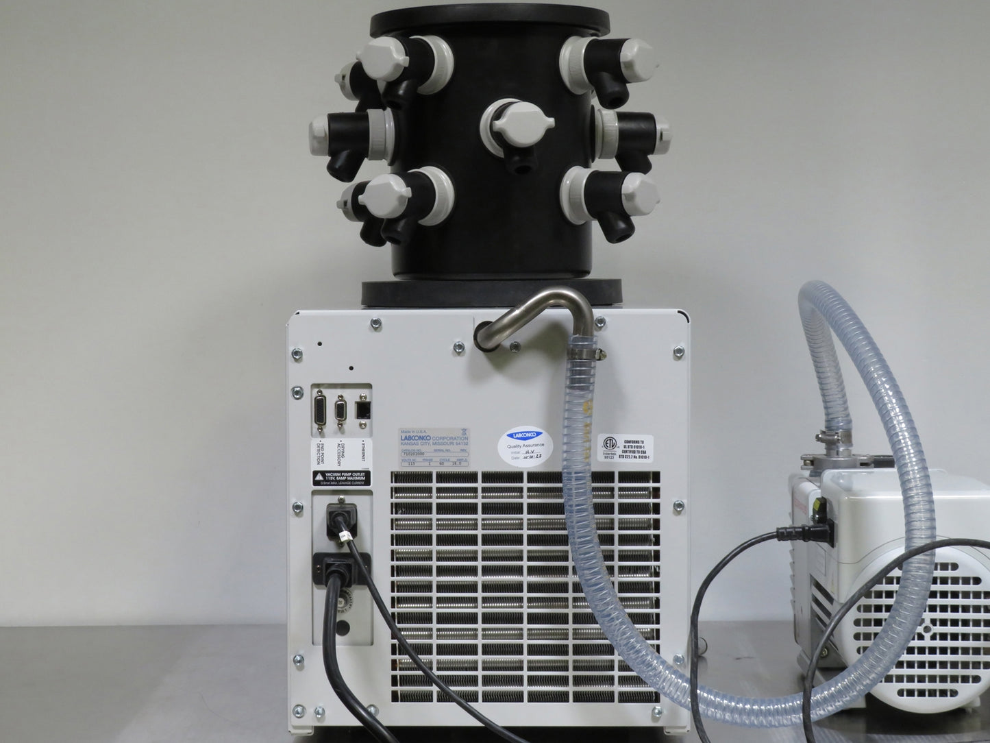 Labconco FreeZone 2.5L -50C Benchtop Freeze Dryer System, PTFE Coated