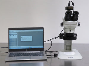 Olympus SZ61 Stereo Microscope w/ Computer & Imaging Software
