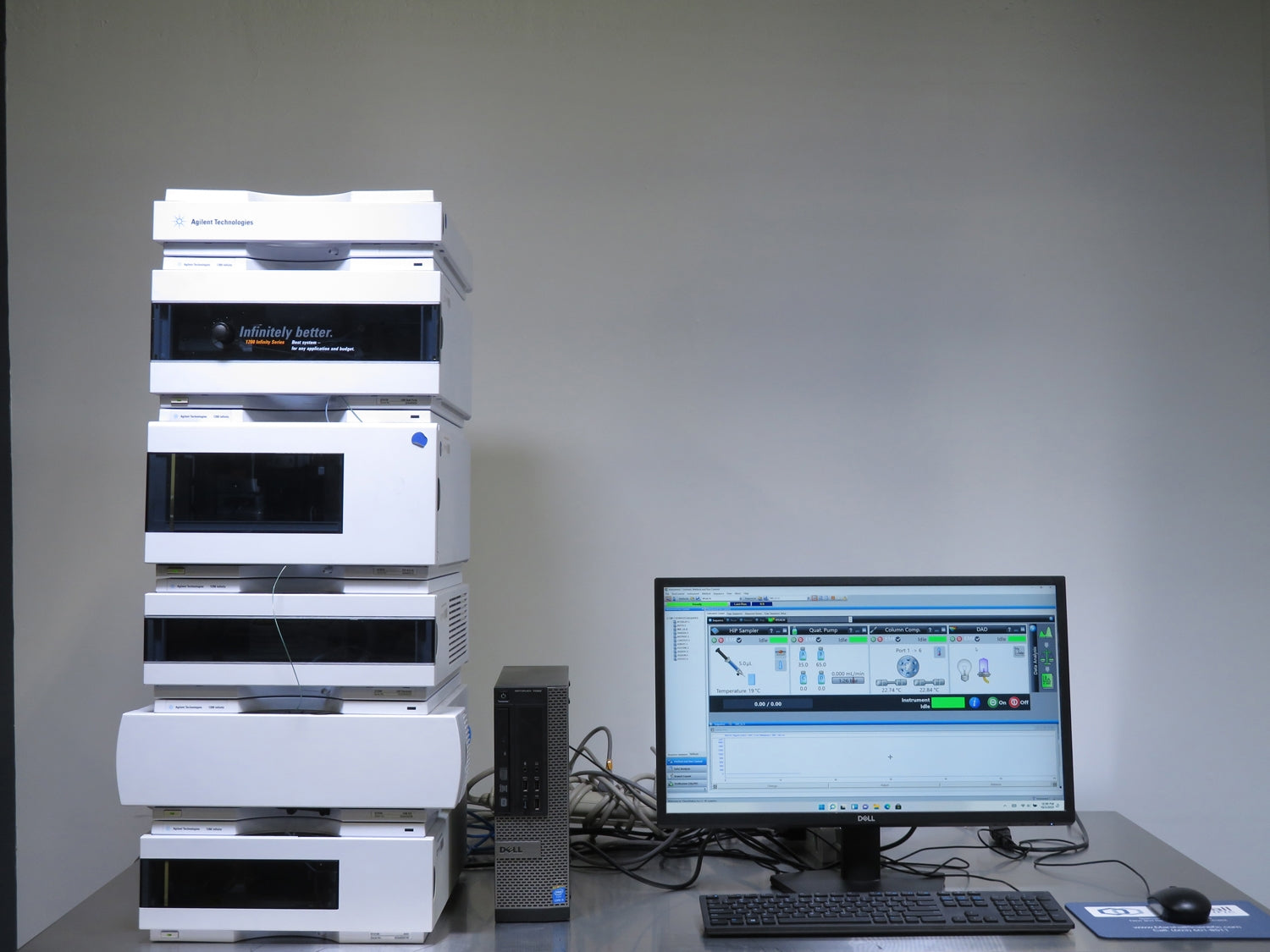 Agilent 1260 Infinity I HPLC System w/ DAD & FLD
