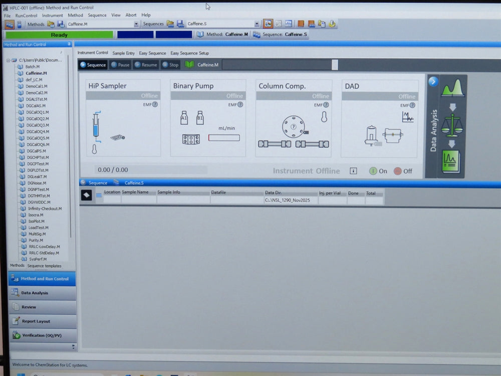 Agilent 1290 Infinity I HPLC System w/ DAD