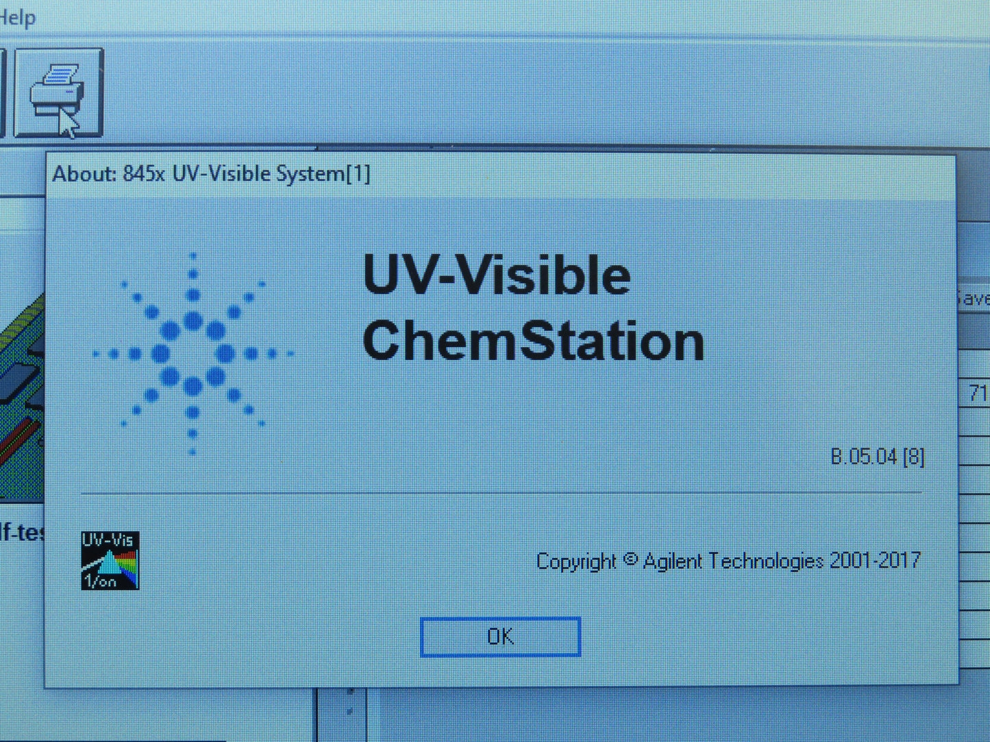 Agilent G1103B Cary 8454 Uv-Vis Spectrophotometer