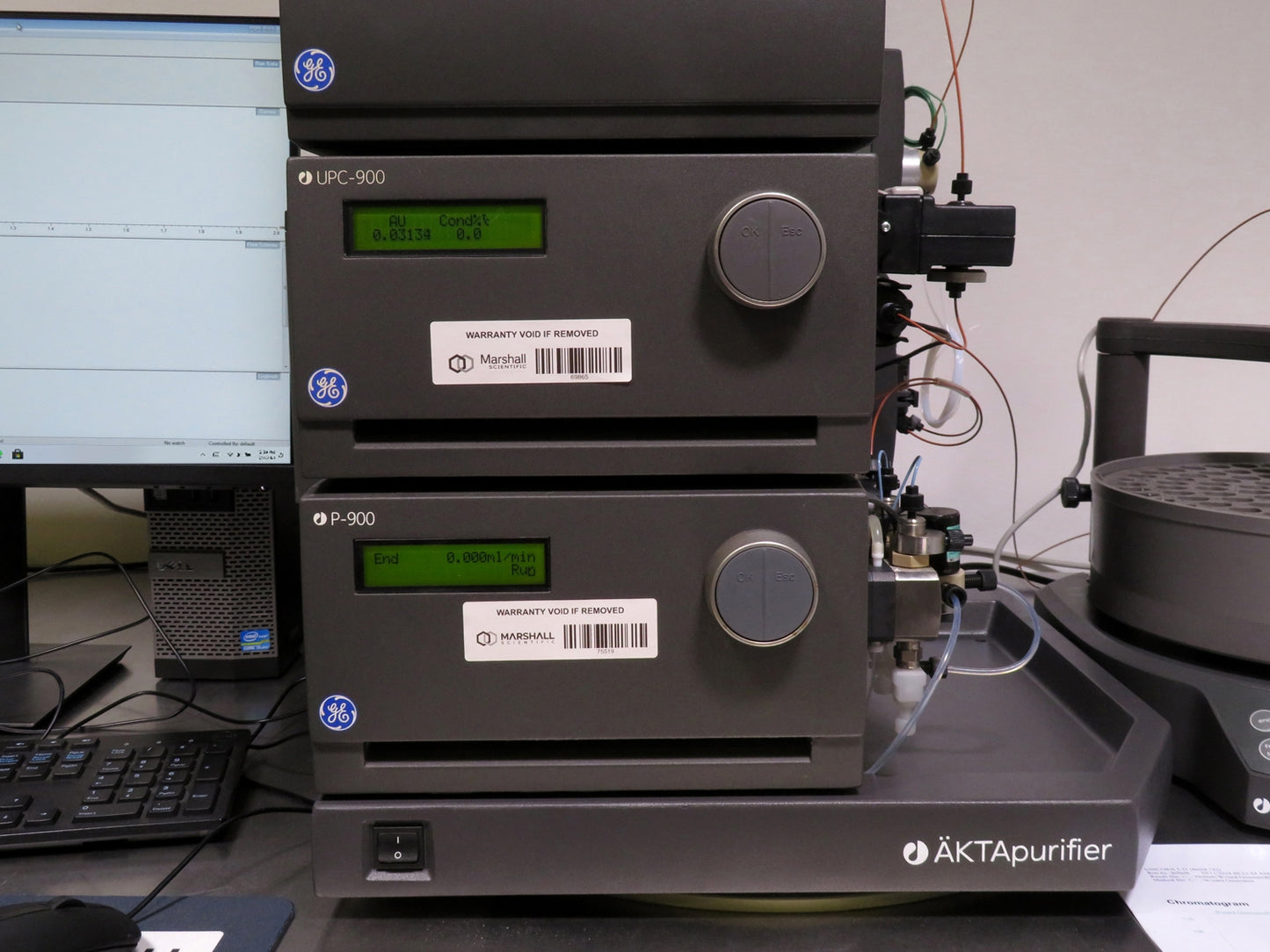 GE AKTA Purifier 10 FPLC System w/ UPC-900