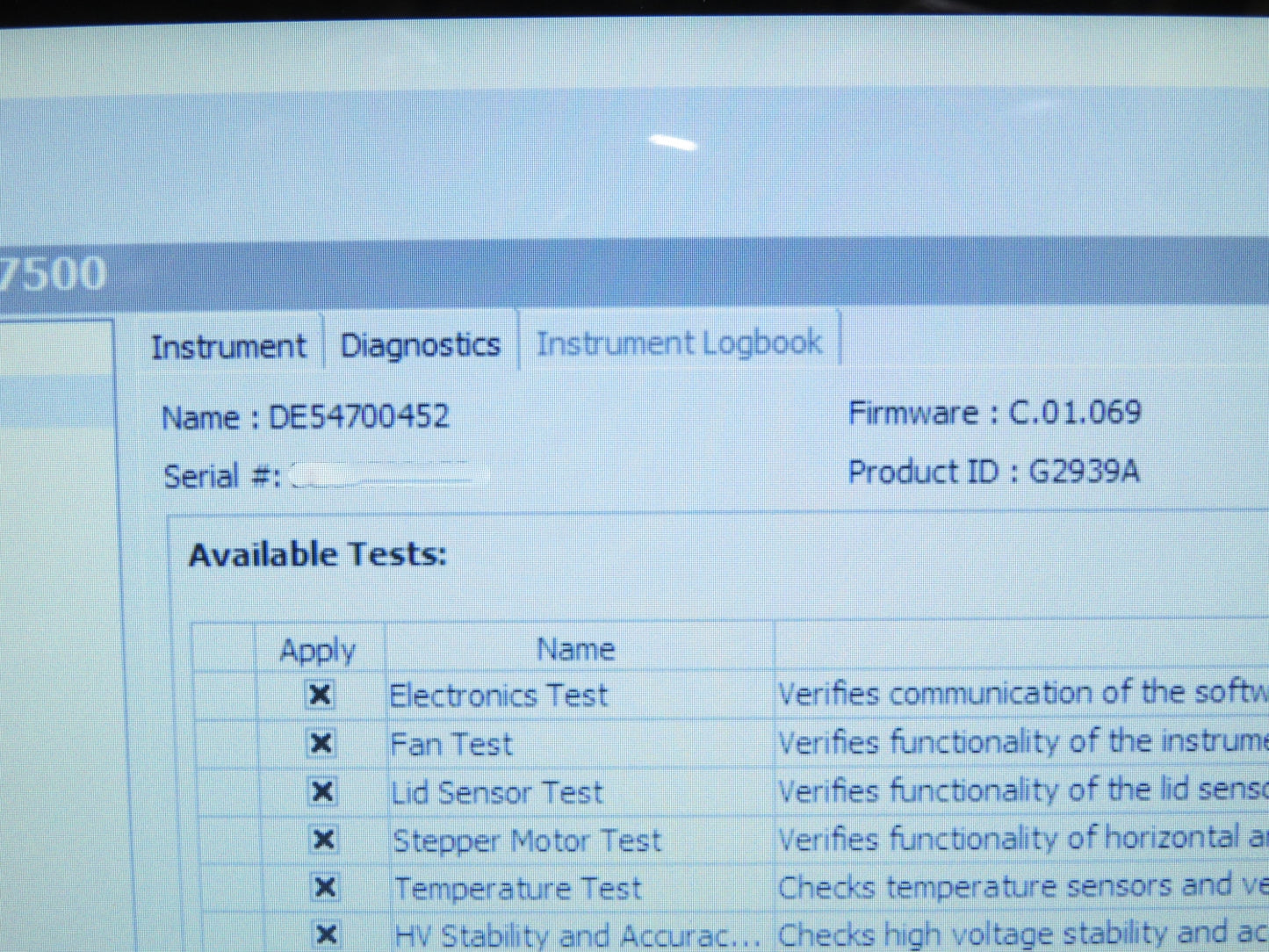 Agilent 2100 Bioanalyzer G2939A