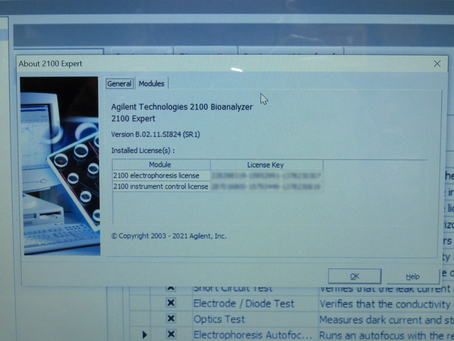 Agilent 2100 Bioanalyzer G2938C