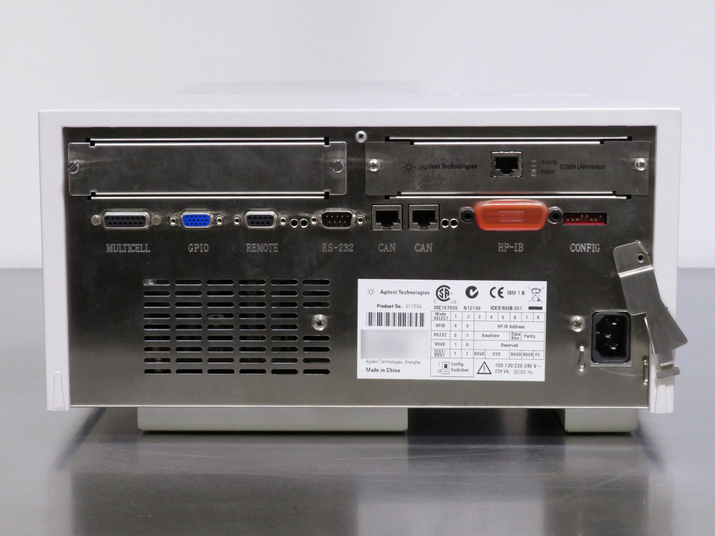 Agilent 8453 G1103A  Spectrophotometer