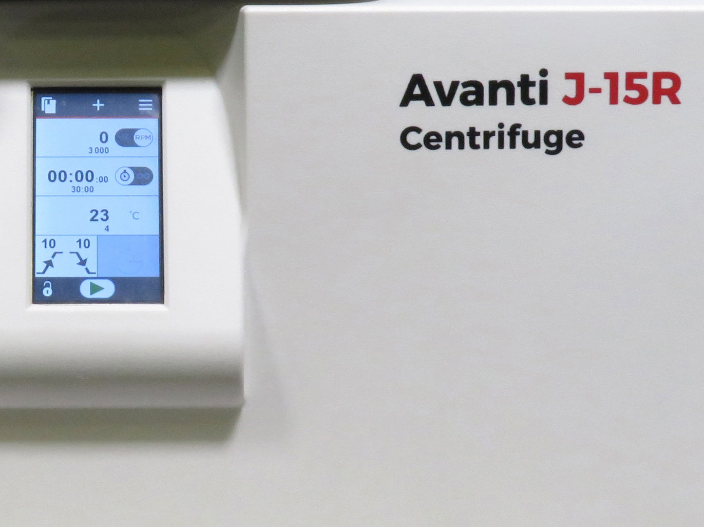 Beckman Coulter Avanti J-15R Refrigerated Centrifuge