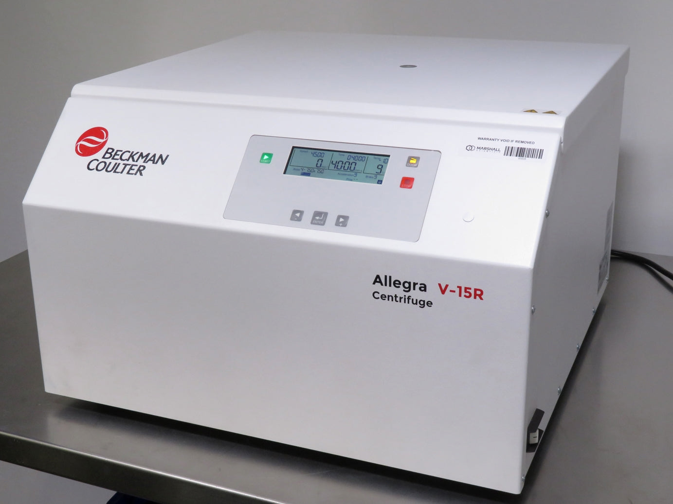 Beckman Coulter Allegra V-15R Refrigerated Centrifuge