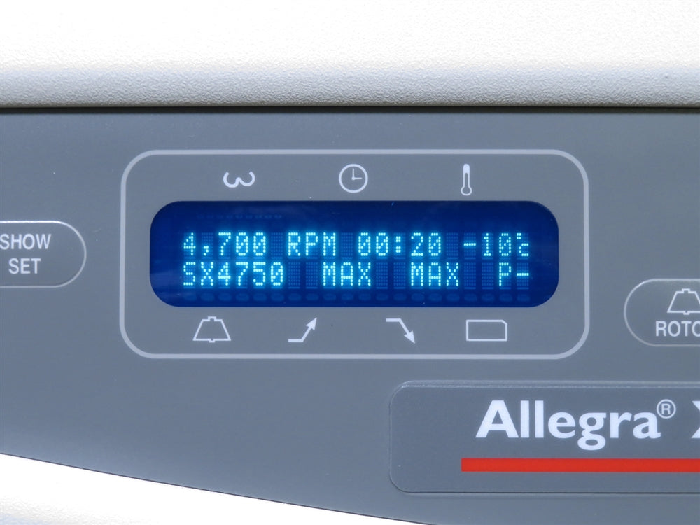 Beckman Coulter Allegra X-15R Refrigerated Centrifuge