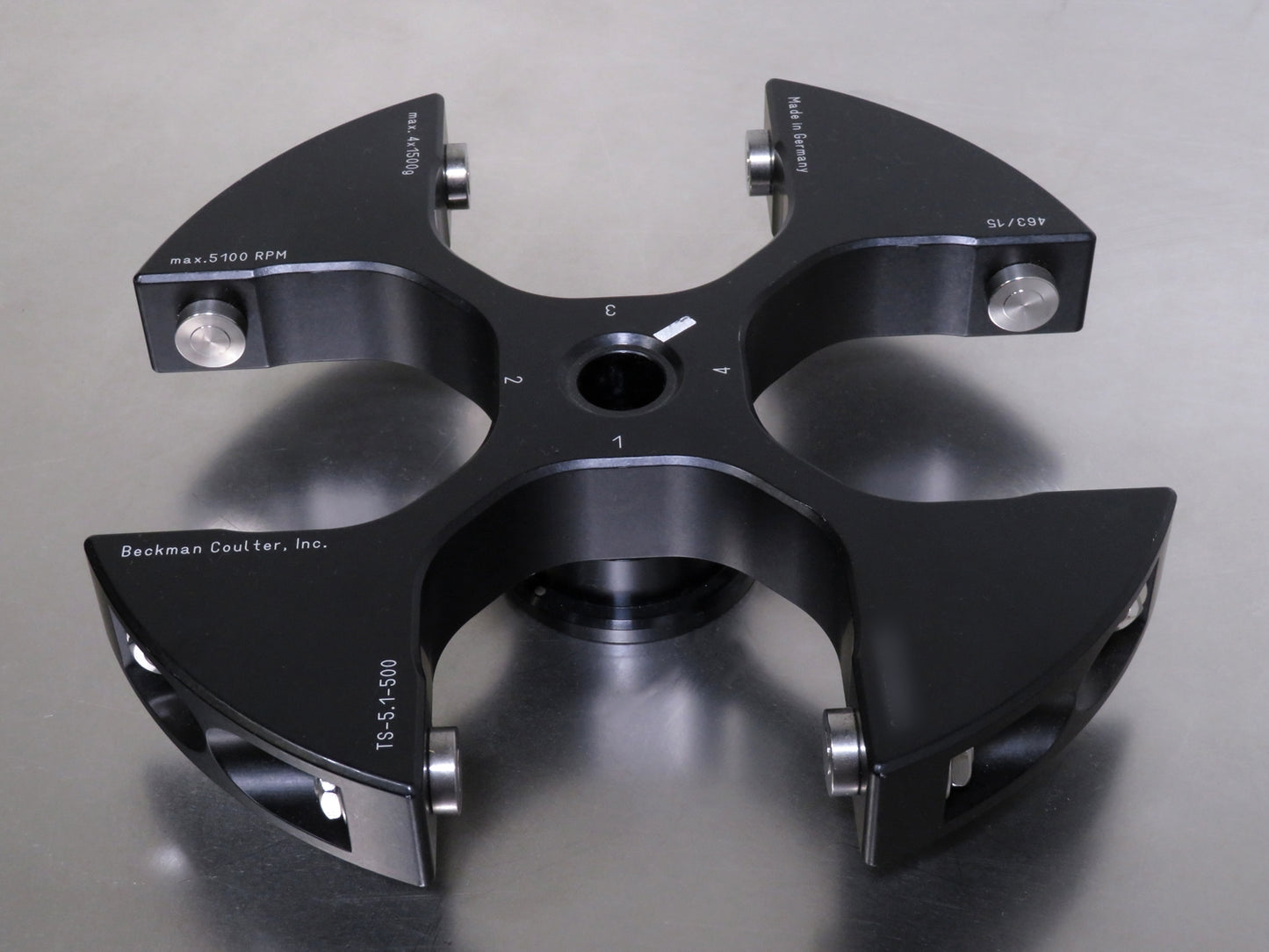 Beckman Coulter TS-5.1-500 Swing Bucket Rotor and Buckets