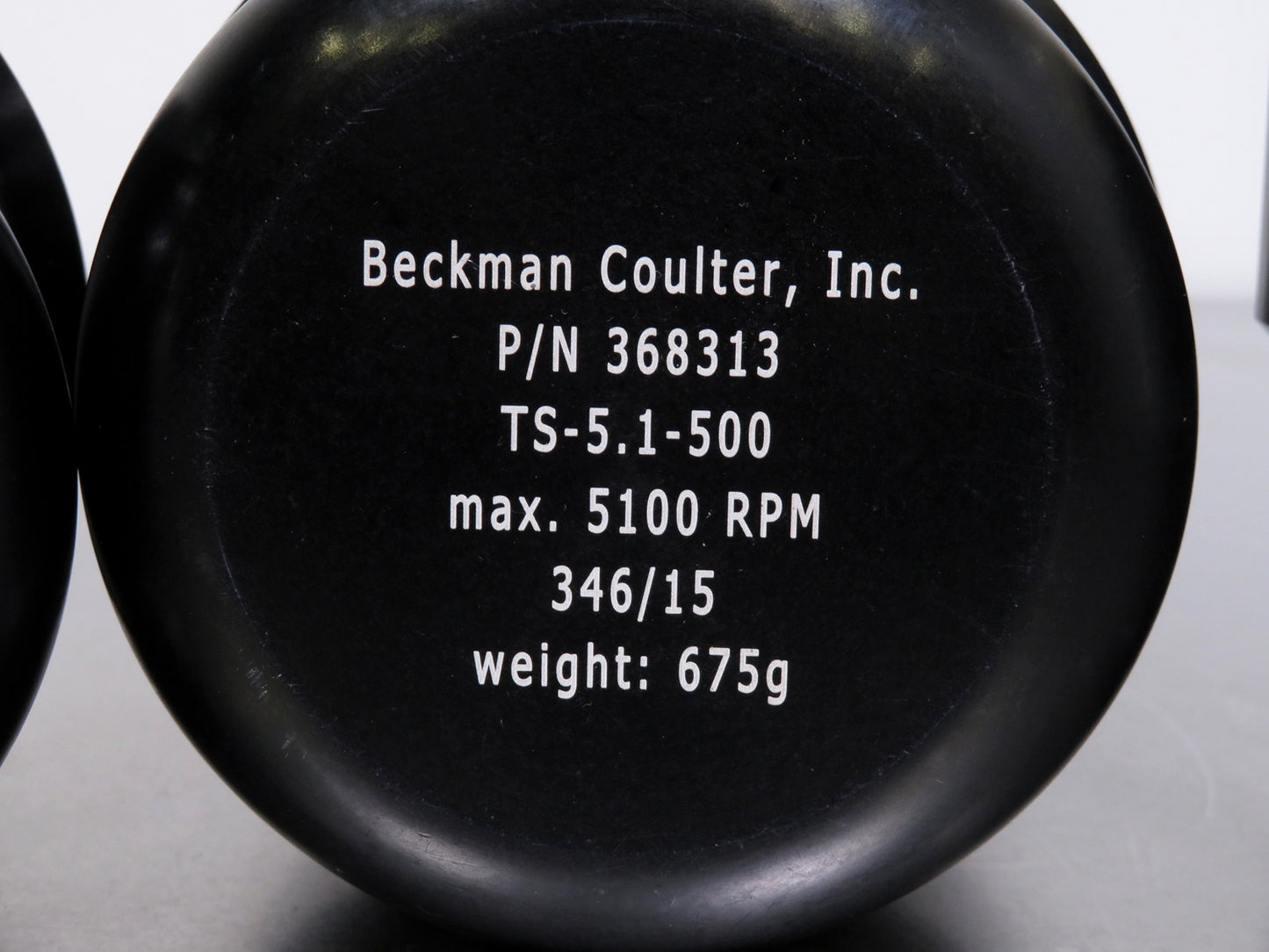 Beckman Coulter TS-5.1-500 Swing Bucket Rotor and Buckets