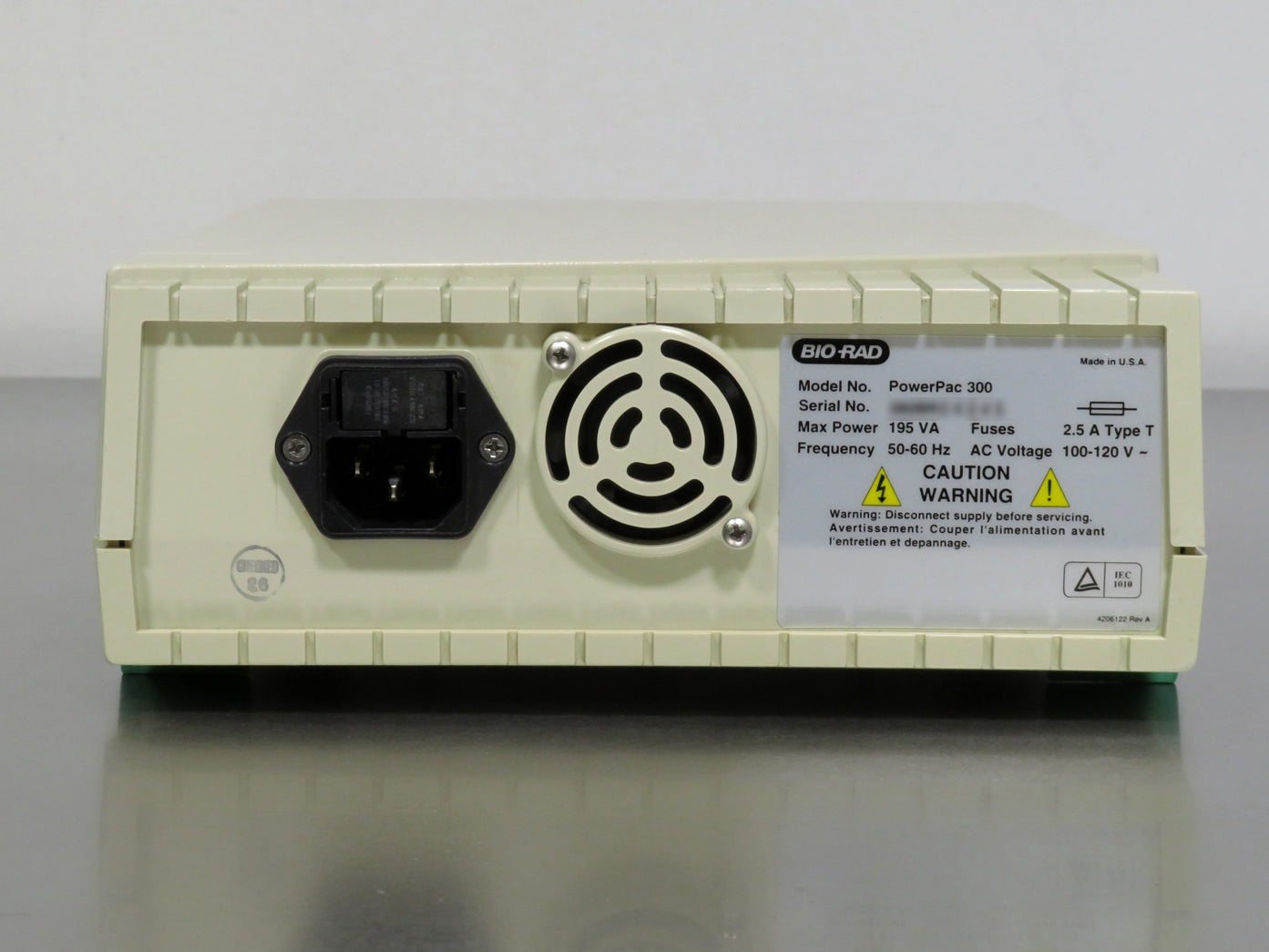 Biorad PowerPac 300 Electrophoresis Power Supply