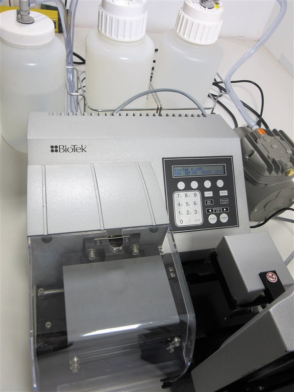 BioTek ELx405UCWVS Microplate Washer with BioStack