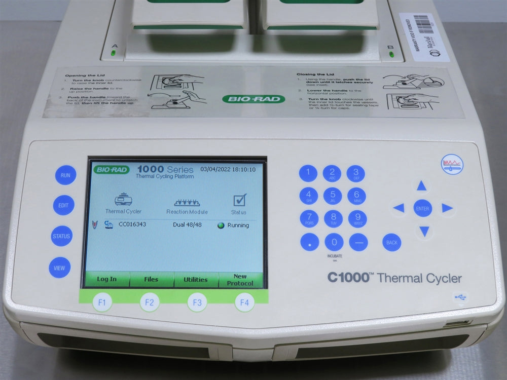 Biorad C1000 Thermal Cycler w/ Dual 48 Well Block