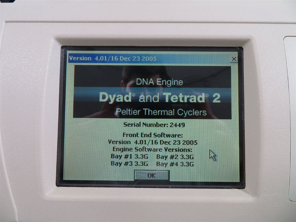 Bio Rad DNA Engine Tetrad 2 Thermal Cycler with 4 blocks