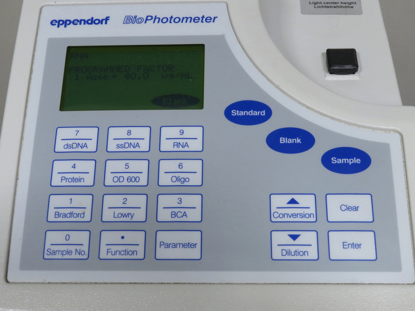 Eppendorf BioPhotometer Model #6131