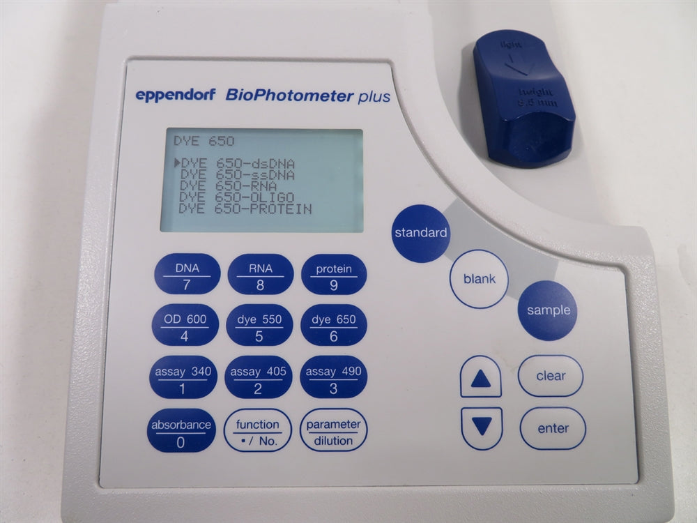 Eppendorf BioPhotometer Plus Model #6132