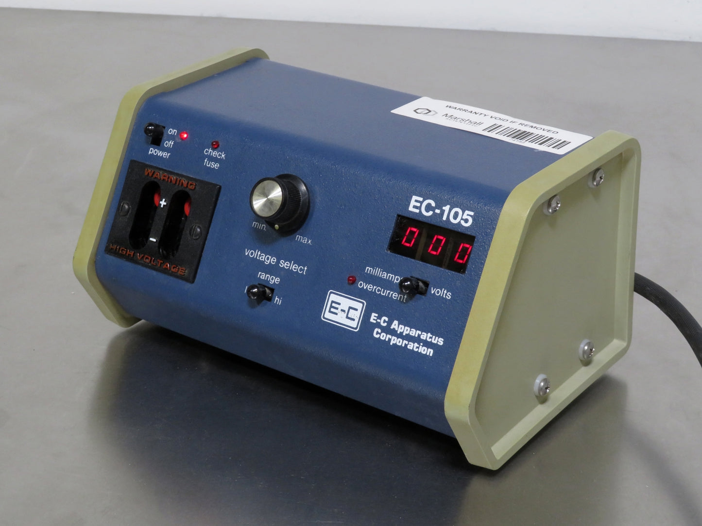 EC-105 Electrophoresis Power Supply