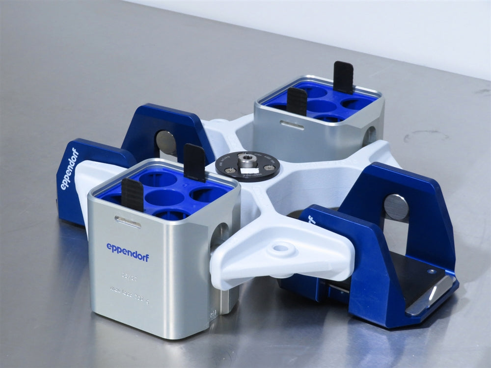 Eppendorf A-4-81 Rotor with 500ml Buckets and MTP Buckets