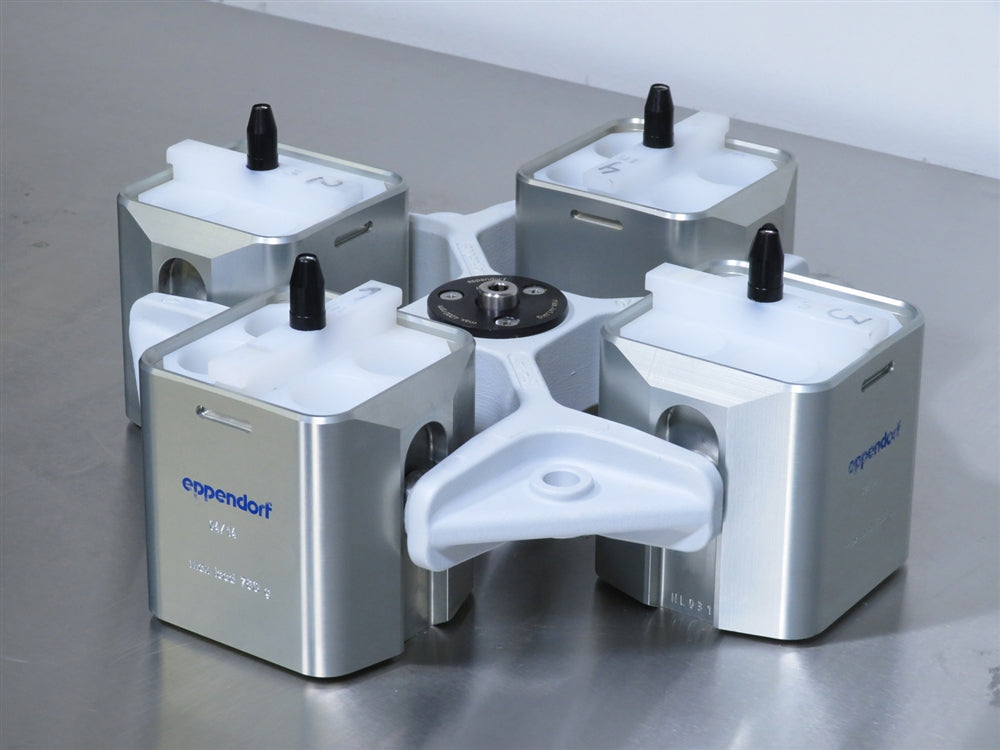 Eppendorf A-4-81 Rotor w/ Buckets and 50ml Conical Adapters