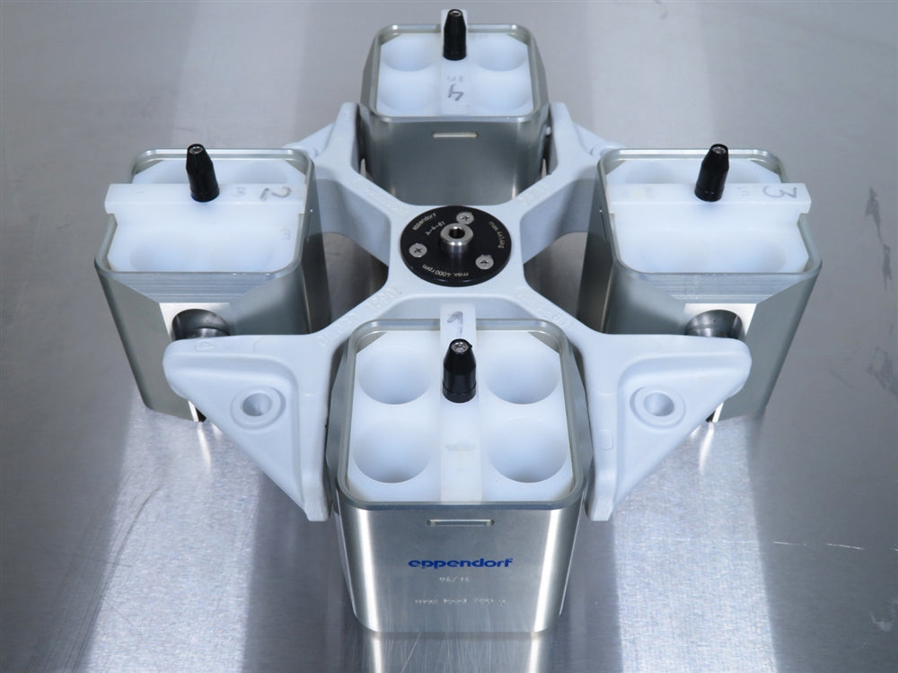 Eppendorf A-4-81 Rotor w/ Buckets and 50ml Conical Adapters