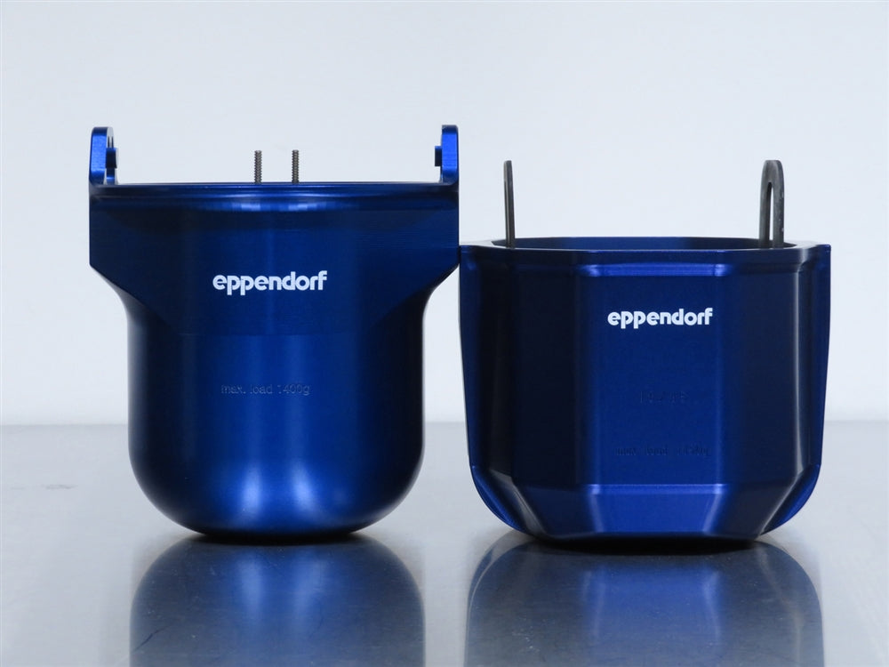 Eppendorf S-4x1000 Swing Bucket Rotor w/ Round Buckets & Plate Buckets