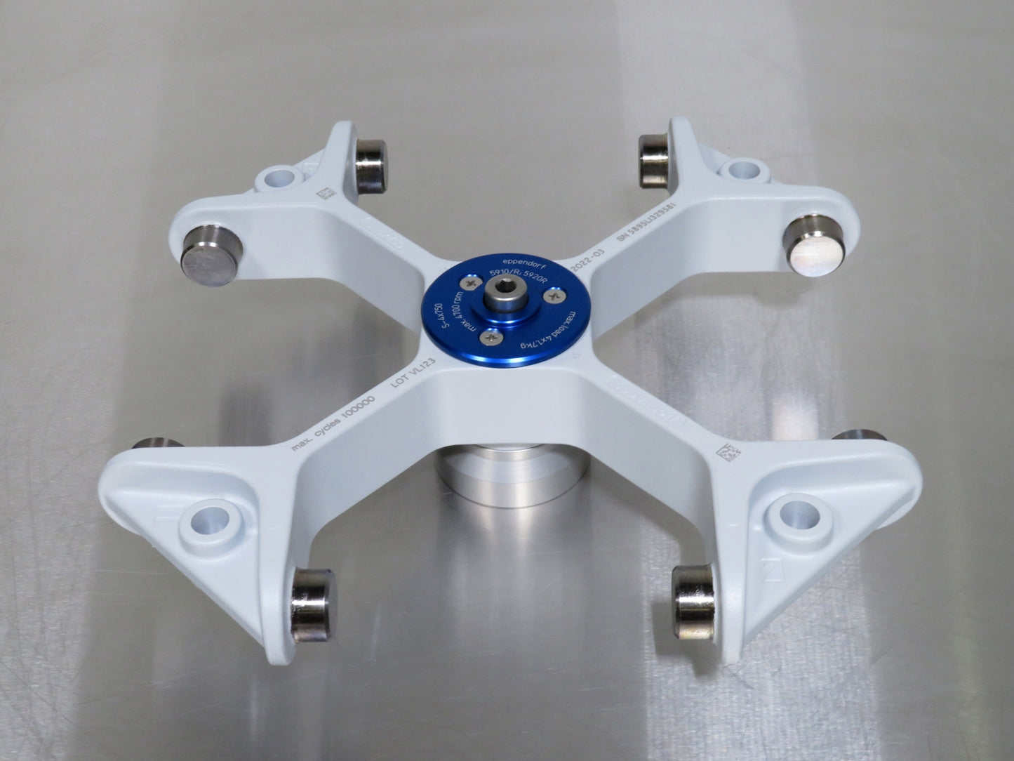 Eppendorf S-4x750 Swing Bucket Rotor and Buckets