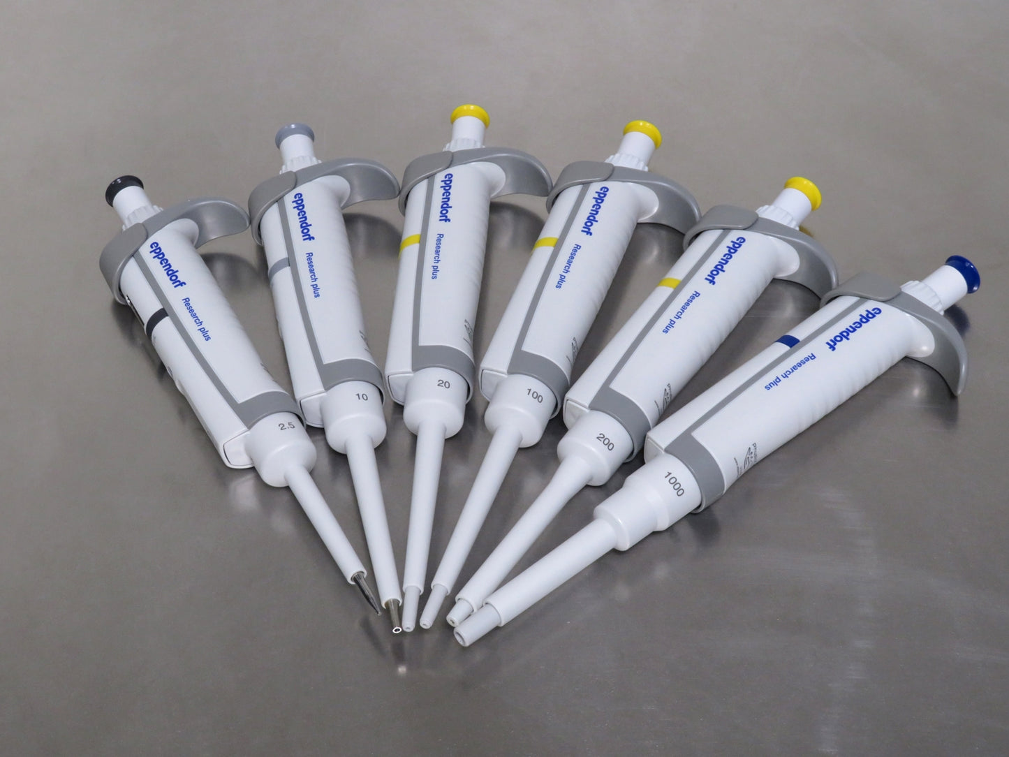 Eppendorf Research Plus Pipette Set, 0.1 to 1000uL