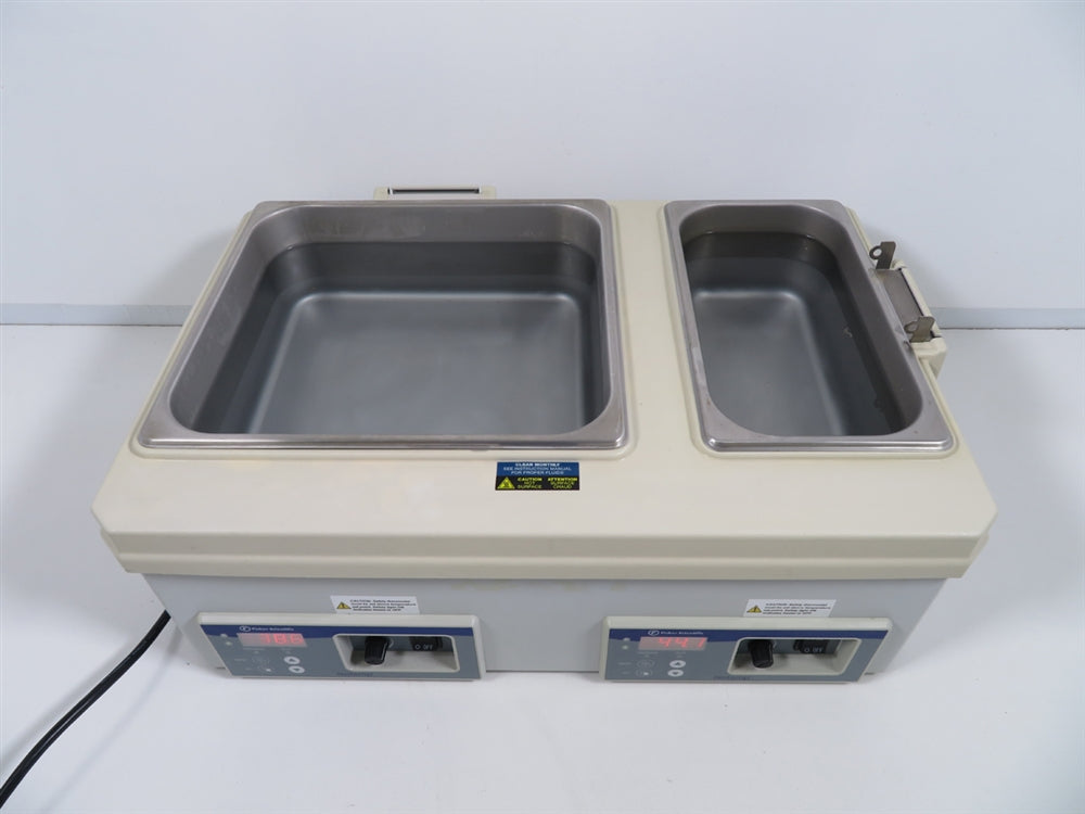 Fisher Scientific Isotemp Dual Digital Water Bath Model 2322