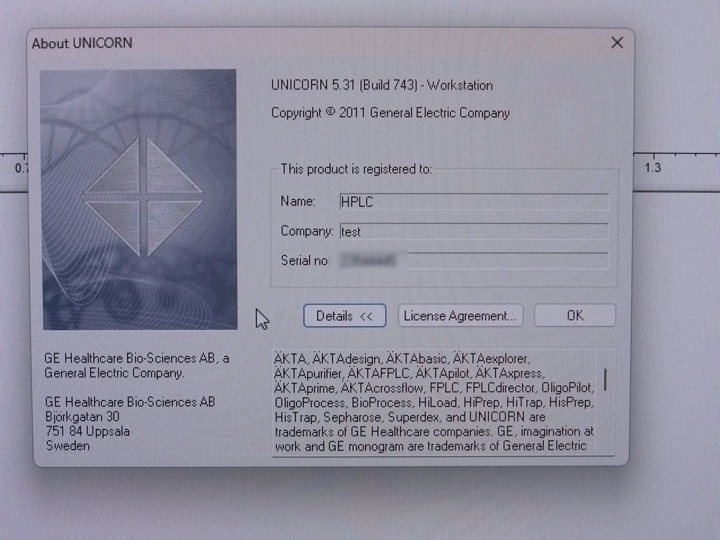 GE AKTA Pilot FPLC System