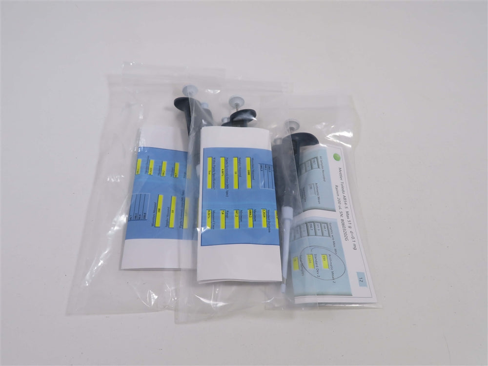 Gilson P20, P200, P1000 Pipette Set Classic Large Plunger
