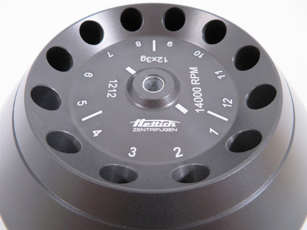 Hettich 1212 12 Place Fixed Angle Rotor