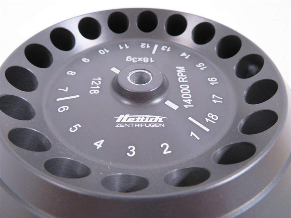 Hettich 1218 18 Place Fixed Angle Rotor