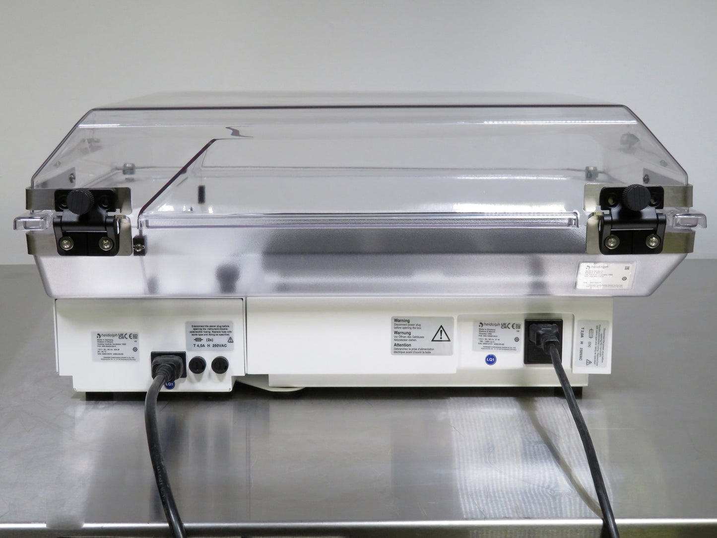 Heidolph Titramax 1000 Vibrating Shaker w/ Heating Module and Flat Incubator Hood