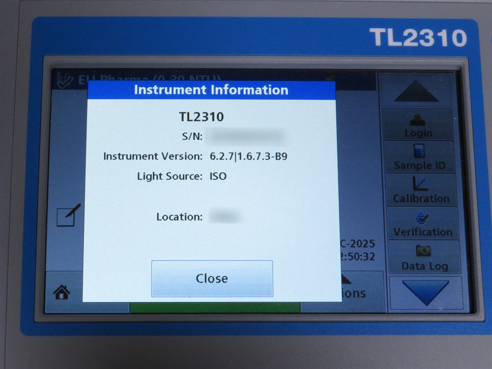 Hach TL2310 Benchtop Turbidimeter