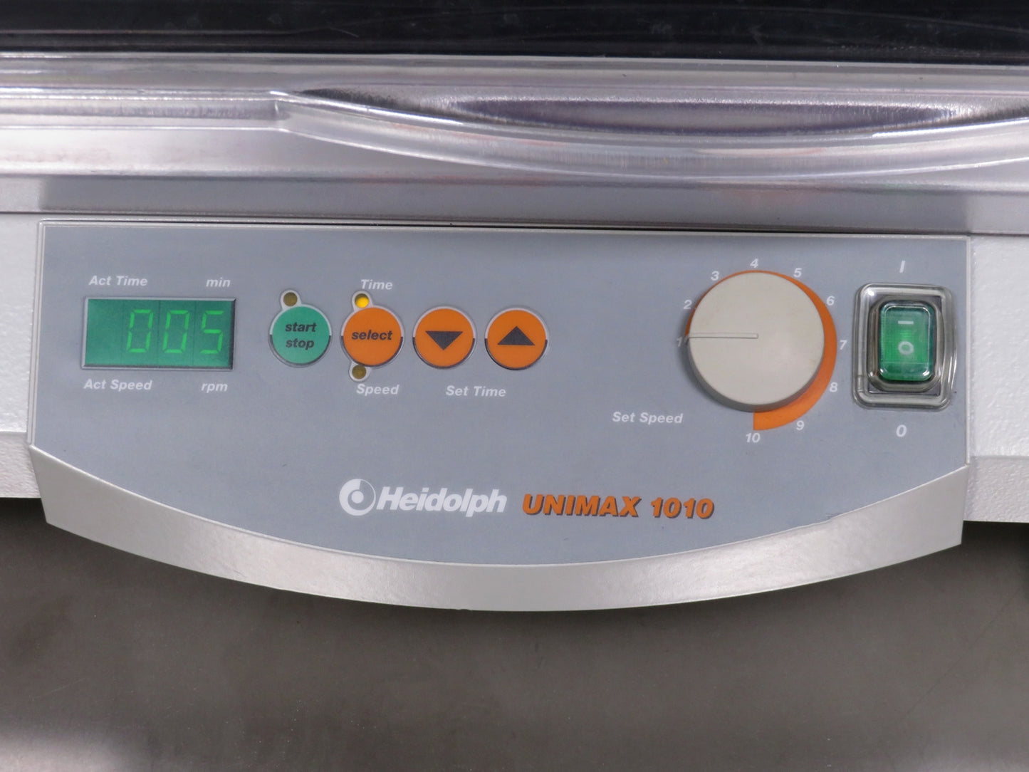 Heidolph Unimax 1010 Orbital Shaker w/ Heating Module and High Incubator Hood