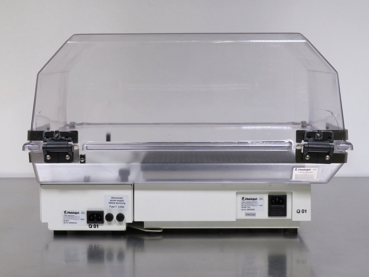 Heidolph Unimax 1010 Orbital Shaker w/ Heating Module and High Incubator Hood