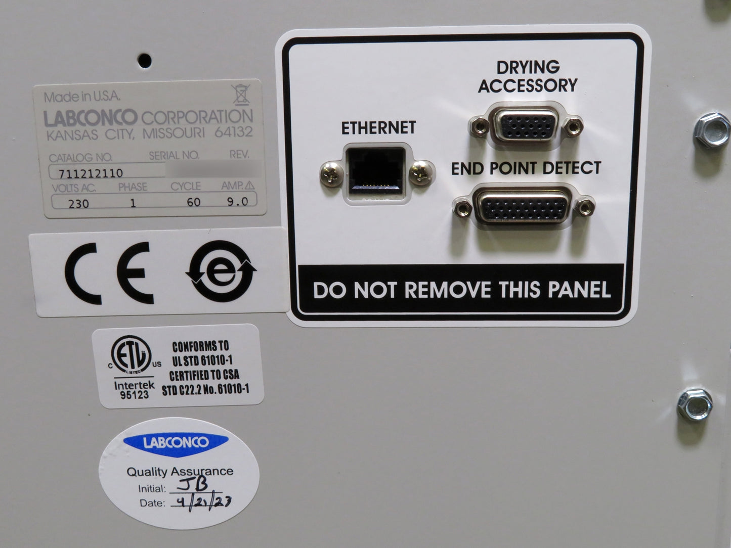 Labconco FreeZone 12L -84C Console Freeze Dryer System, PTFE Coated, 230V