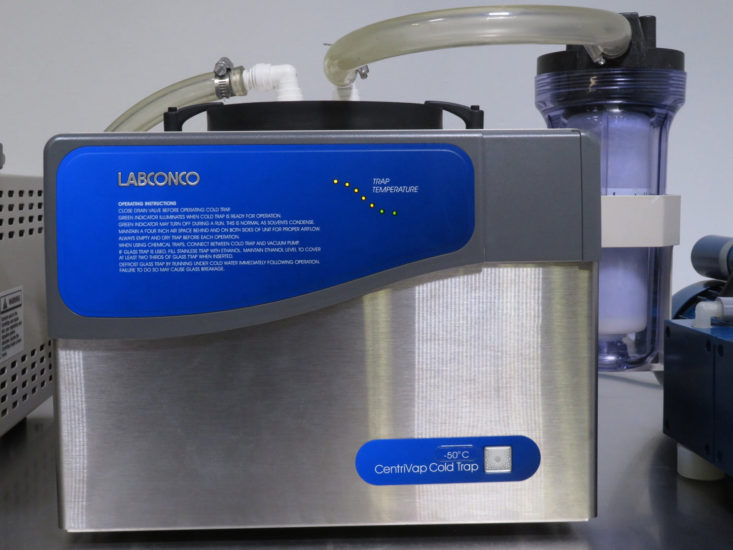 Labconco Acid-Resistant Centrivap Vacuum Concentrator System w/ -50C Cold Trap