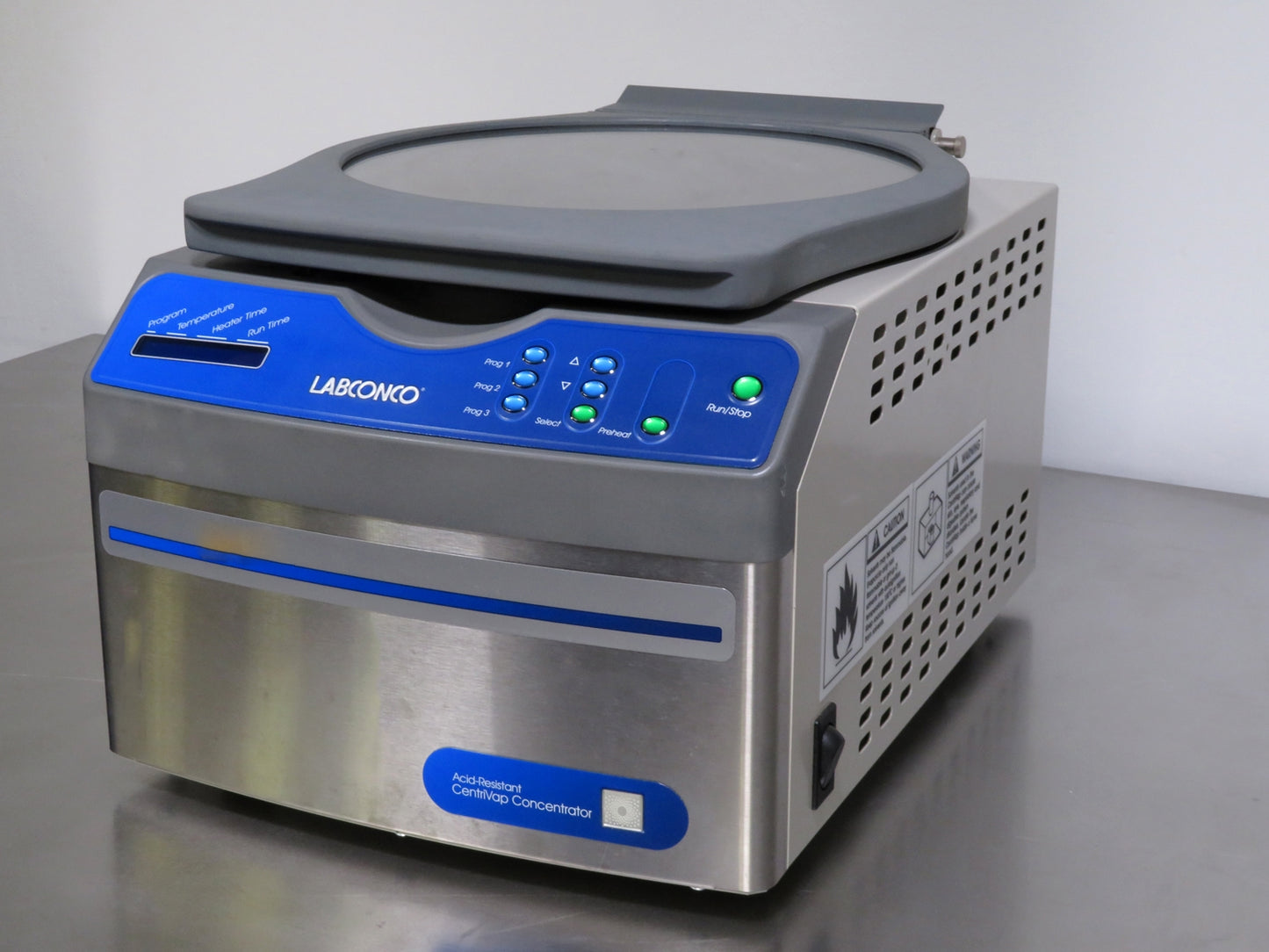 Labconco Acid-Resistant Centrivap Vacuum Concentrator System w/ -50C Cold Trap