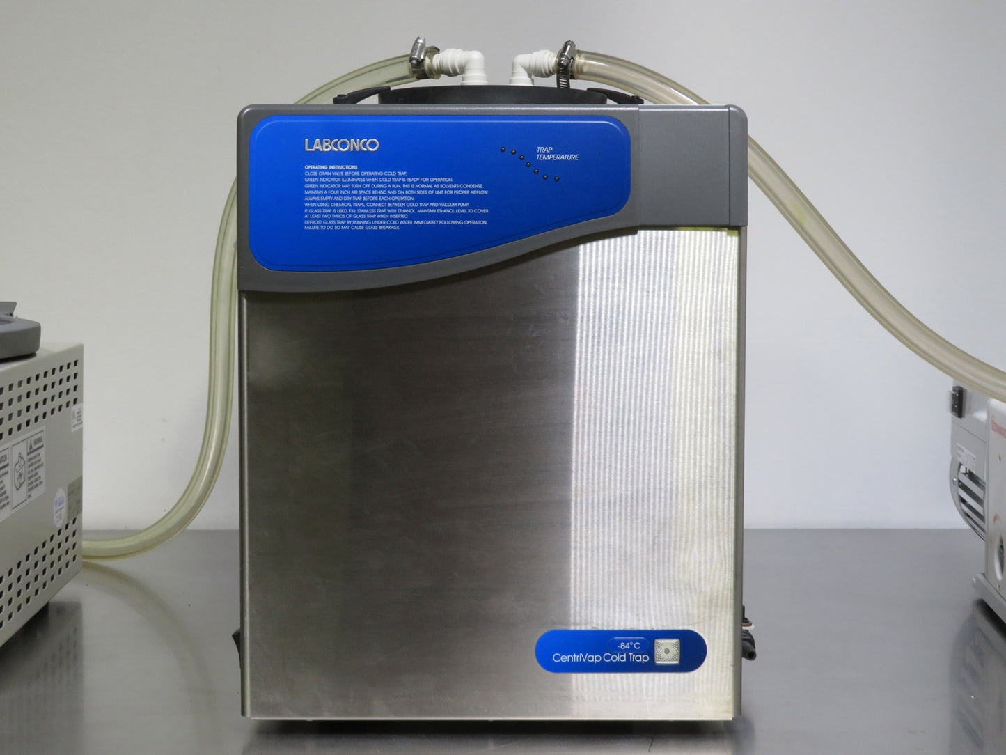 Labconco Acid-Resistant Centrivap Vacuum Concentrator System w/ -84C Cold Trap