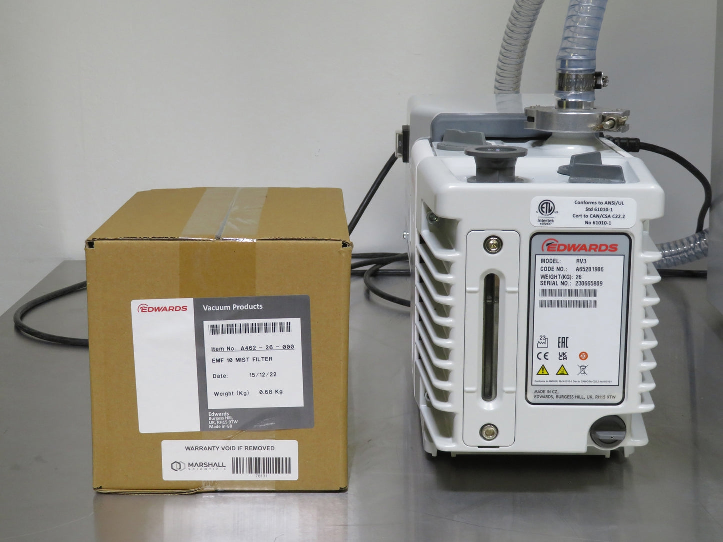 Labconco FreeZone 2.5L -50C Benchtop Freeze Dryer System, PTFE Coated