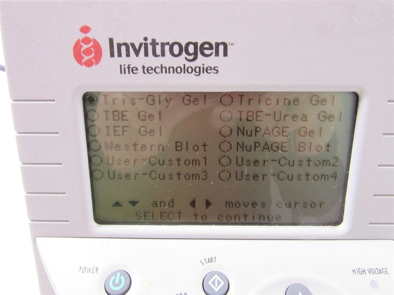 Invitrogen PowerEase 500 Electrophoresis Power Supply