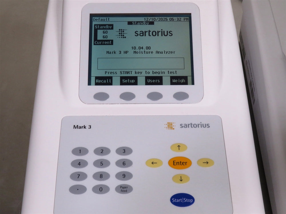 Sartorius Mark 3 HP Moisture Analyzer