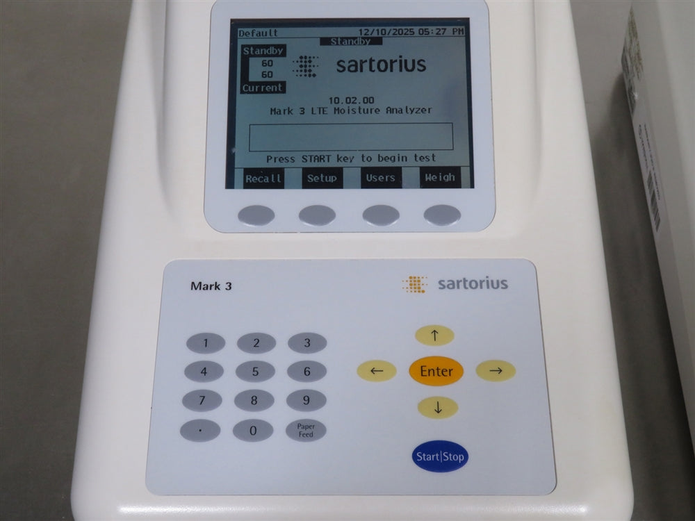 Sartorius Mark 3 LTE Moisture Analyzer
