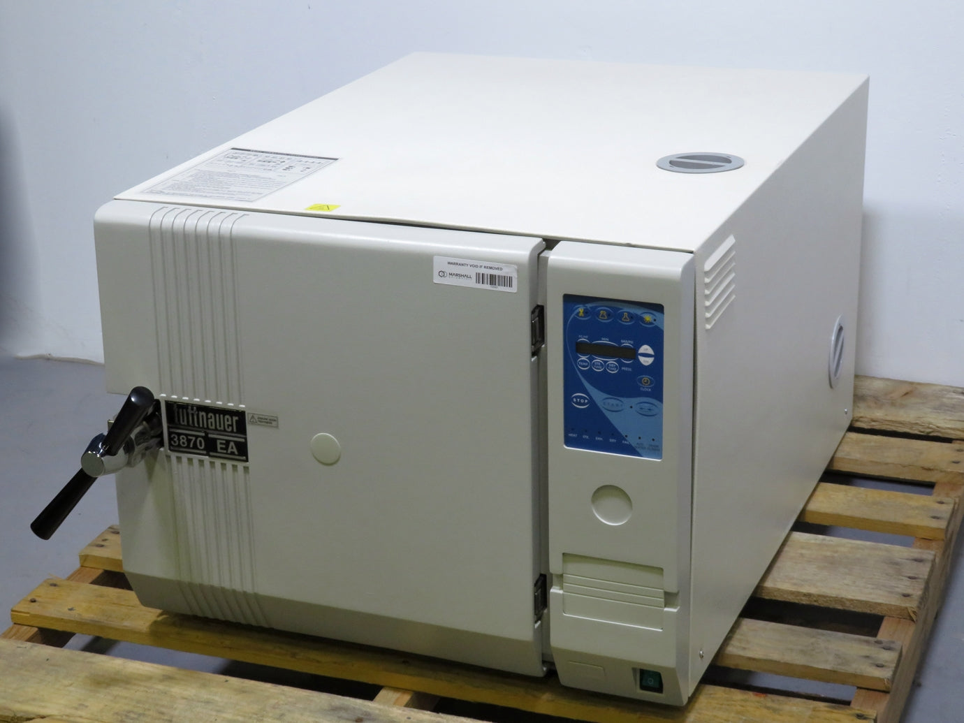 Tuttnauer 3870EA Electronic Autoclave, 230V
